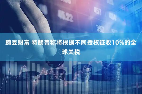豌豆财富 特朗普称将根据不同授权征收10%的全球关税